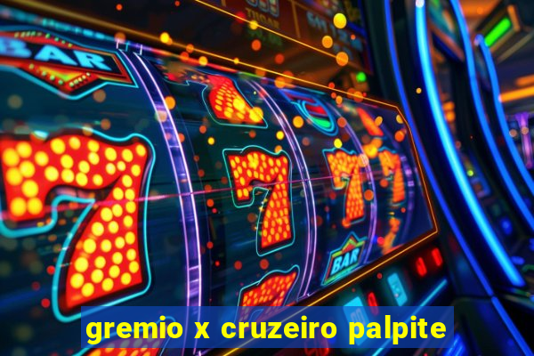 gremio x cruzeiro palpite