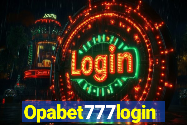 Opabet777login