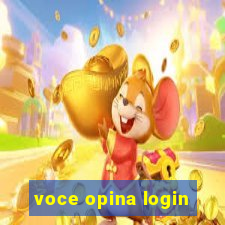 voce opina login