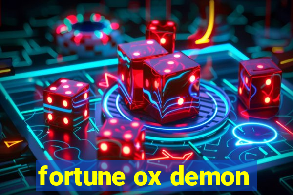 fortune ox demon