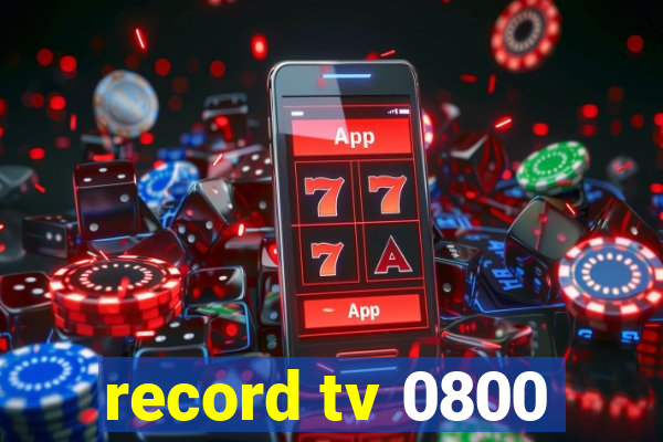 record tv 0800