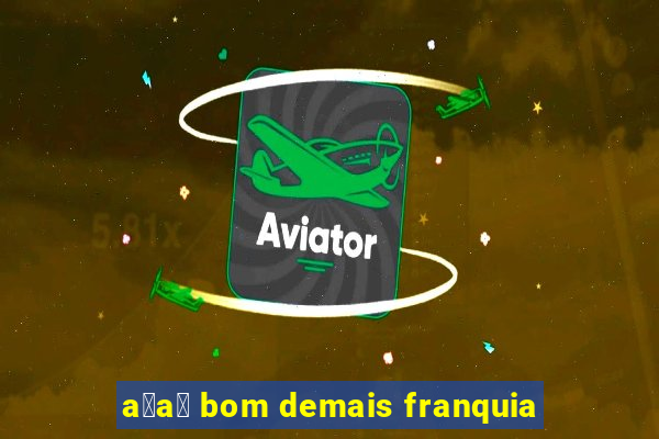 a莽a铆 bom demais franquia