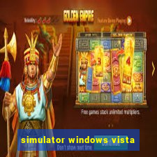 simulator windows vista