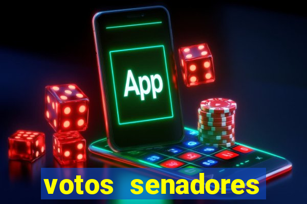 votos senadores impeachment moraes