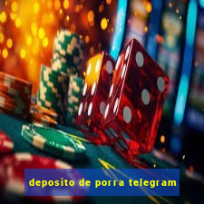 deposito de porra telegram