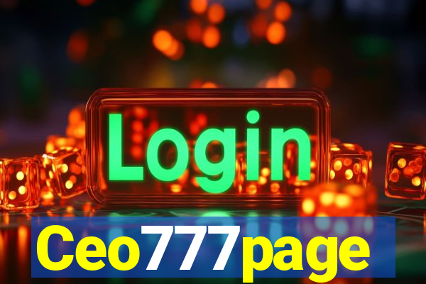 Ceo777page