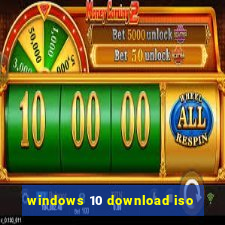 windows 10 download iso