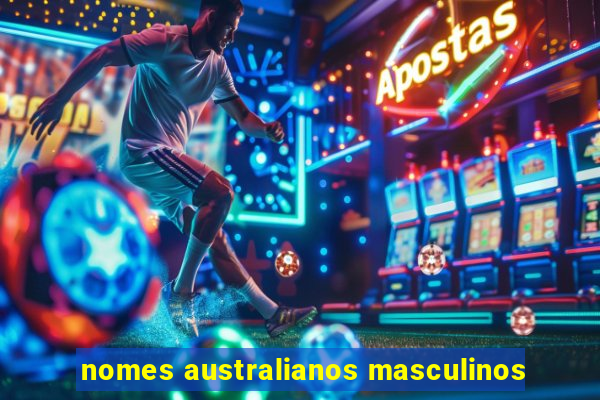 nomes australianos masculinos