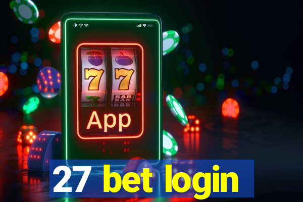 27 bet login