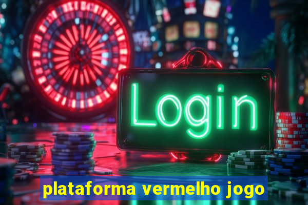 plataforma vermelho jogo