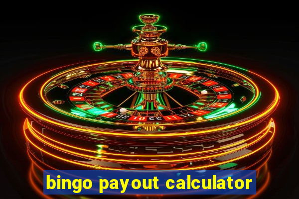 bingo payout calculator