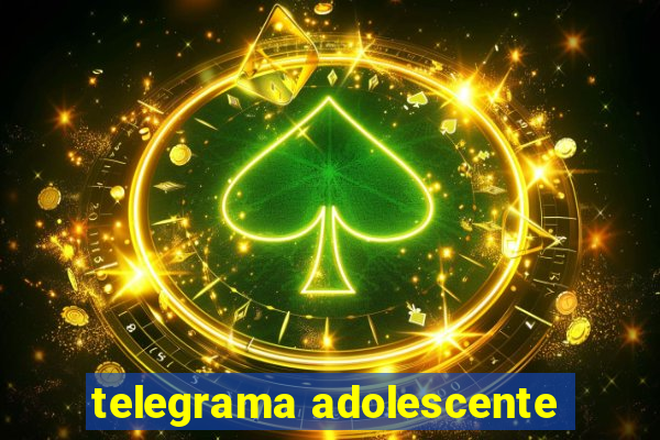 telegrama adolescente