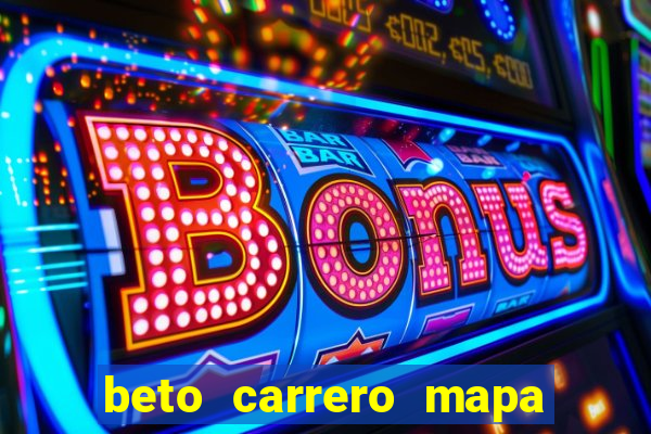 beto carrero mapa do parque