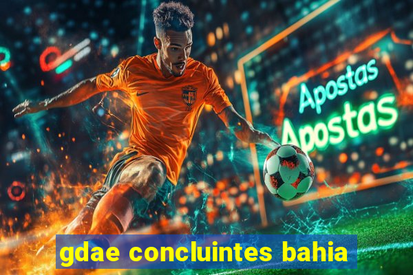 gdae concluintes bahia