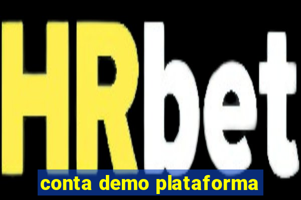 conta demo plataforma