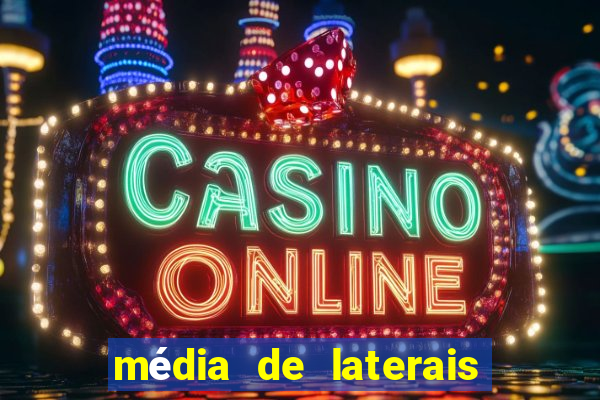 mÃ©dia de laterais por jogo premier league