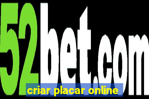 criar placar online