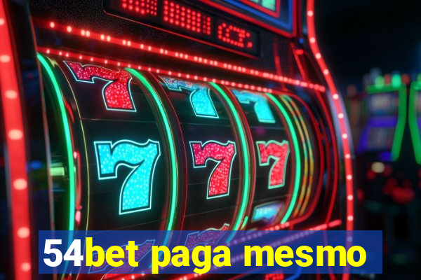 54bet paga mesmo