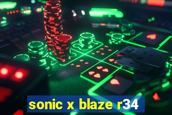 sonic x blaze r34