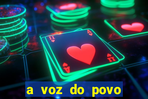a voz do povo santa luzia