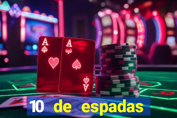 10 de espadas tarot amor