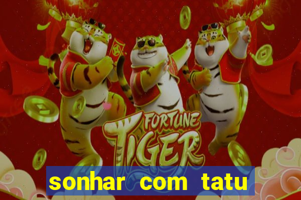 sonhar com tatu jogo do bicho