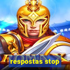 respostas stop
