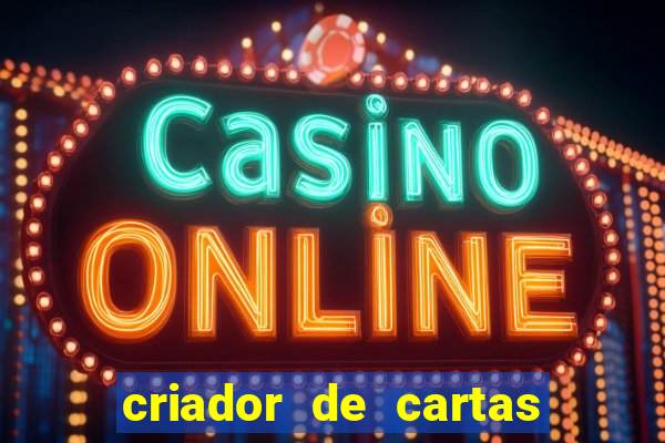 criador de cartas de pokemon