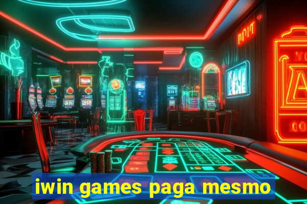 iwin games paga mesmo