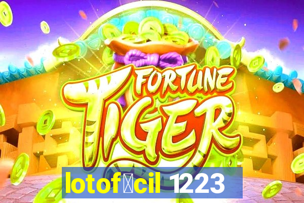 lotofè°©cil 1223