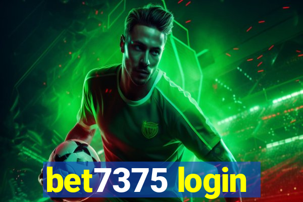 bet7375 login