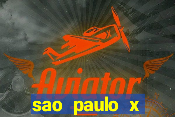 sao paulo x palmeiras palpites