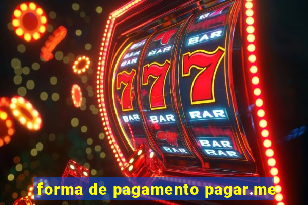 forma de pagamento pagar.me