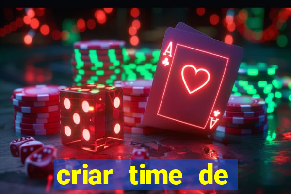 criar time de futebol simulador