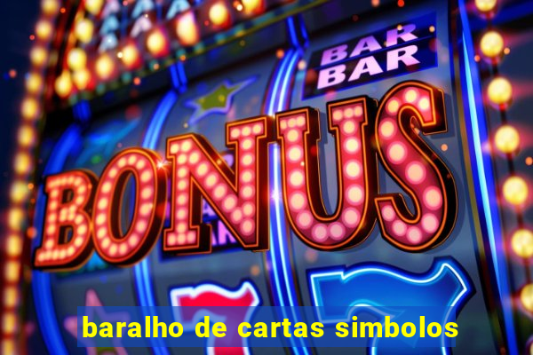 baralho de cartas simbolos