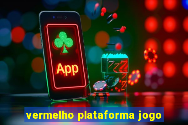 vermelho plataforma jogo