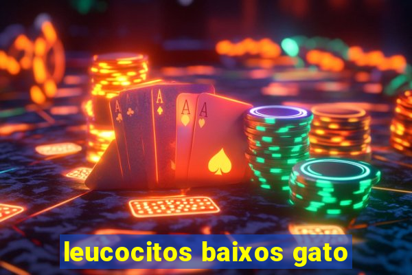 leucocitos baixos gato