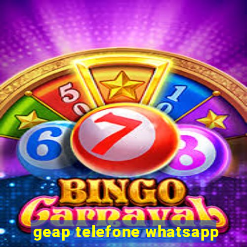 geap telefone whatsapp