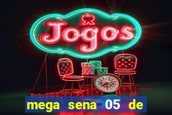 mega sena 05 de julho de 1988