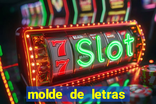molde de letras feliz natal para imprimir