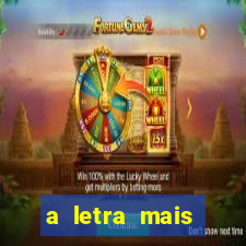 a letra mais bonita do mundo