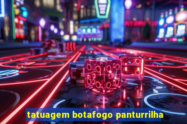 tatuagem botafogo panturrilha