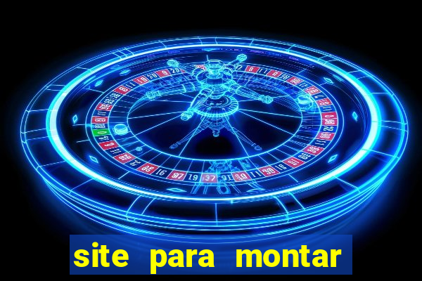 site para montar escalaÃ§Ã£o de time