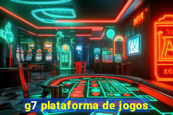 g7 plataforma de jogos