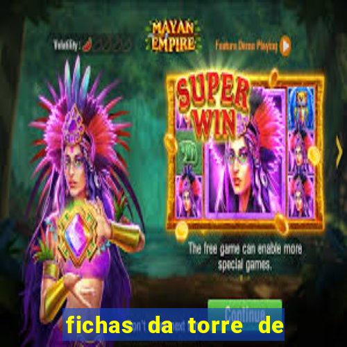 fichas da torre de londres para imprimir