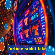 fortune rabbit fake