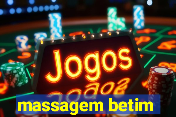 massagem betim