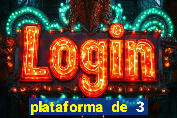 plataforma de 3 reais pg