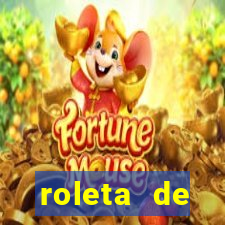 roleta de personagens de desenhos animados