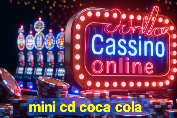 mini cd coca cola